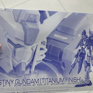 全新未開盒未砌P Bandai限定titanium finish RG destiny命運高達