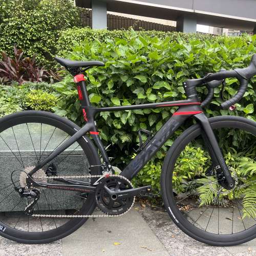 SAVA EX-7 PLUS 24速 桶軸碟剎 碳叉鋁合金公路車 送水架前後蛙燈