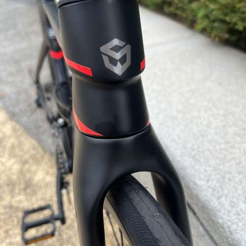 SAVA EX-7 PLUS 24速 桶軸碟剎 碳叉鋁合金公路車 送水架前後蛙燈