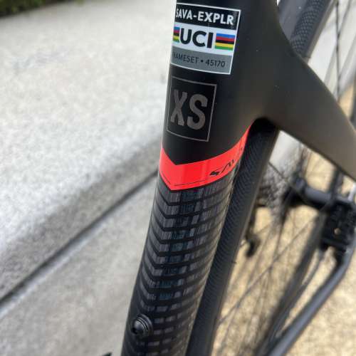 SAVA EX-7 PLUS 24速 桶軸碟剎 碳叉鋁合金公路車 送水架前後蛙燈