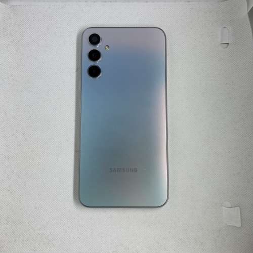 $(1) 85% Samsung Galaxy A34 8+128gb 港行 銀色淨機
