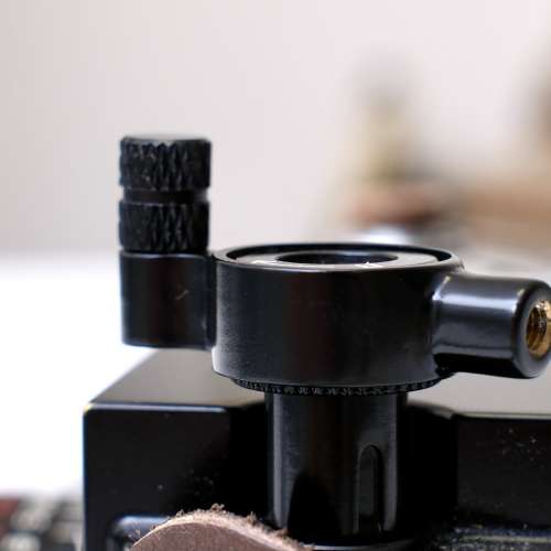 Leica Black Paint rewind crank for MP M2 M3 黑漆 黃銅製 可露銅