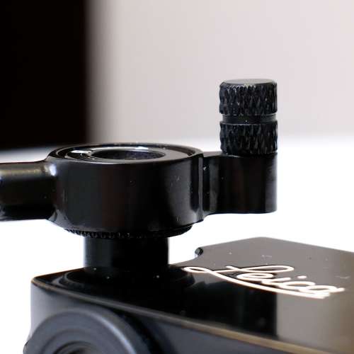 Leica Black Paint rewind crank for MP M2 M3 黑漆 黃銅製 可露銅