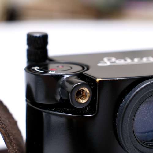 Leica Black Paint rewind crank for MP M2 M3 黑漆 黃銅製 可露銅