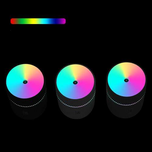 220ml 迷你加濕器 香薰精油擴香器 帶LED燈 USB霧化器 家居辦公室用 香薰加濕器