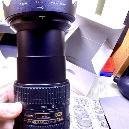 Nikon 18-200mm DX f/3.5-5.6G IF-ED