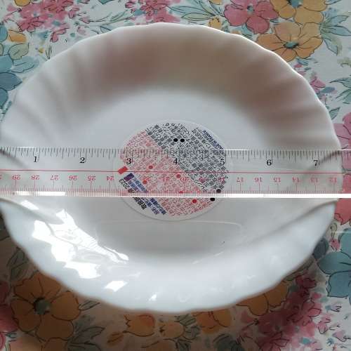 法國白色瓷碟/餐碟