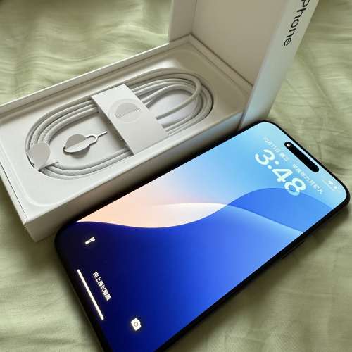 iPhone 16pro 512黑 香港apple store購入