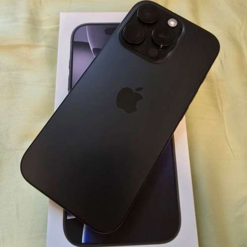 iPhone 16pro 512黑 香港apple store購入