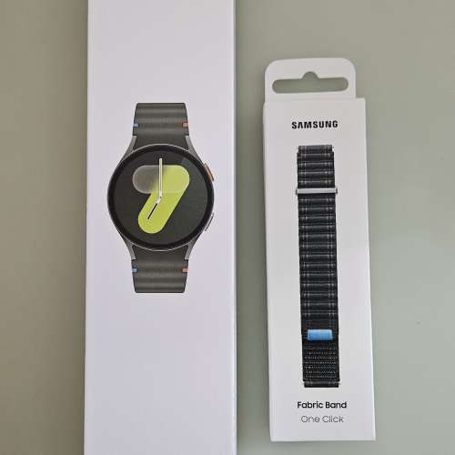 香港行貨，豐澤購買(有保養)，2024年最新三星Galaxy Watch 7 44mm (LTE) 綠色