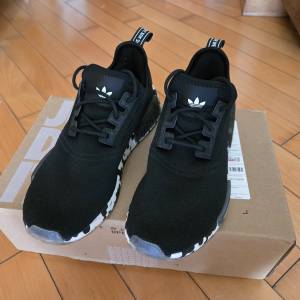 90% New 正品Adidas NMD 黑白斑點 男Us9/Uk8.5