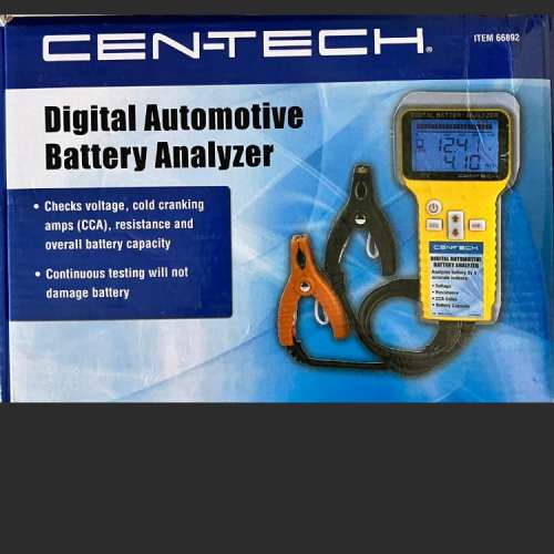 CenTech汽車電池內會阻 CCA分析儀