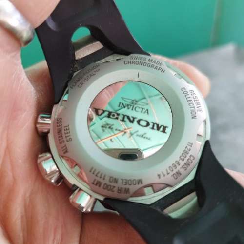 瑞士製造 INVICTA RESERVE  collection 200米防水計時手錶