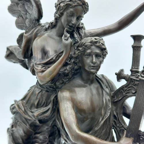 青铜彫塑《阿波罗与达芙妮》