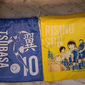 足球小將 小袋兩個