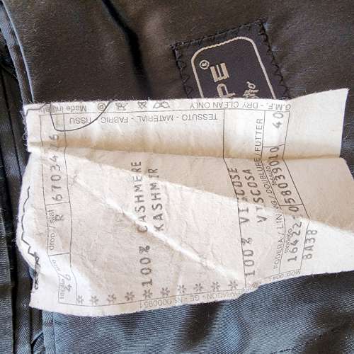 純茄士咩義大利製大衣