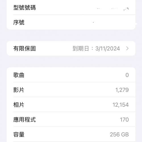 Iphone 15 pro max 256gb原色 有apple care 99.9% 全新 完全無花