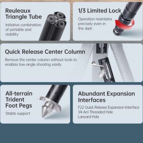 「深之都實體店」Ulanzi TreeRoot 碳纖維三腳架 $2500✨