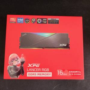 全新 XPG Lancer DDR5 6400 16Gb x2 【有盒有保】