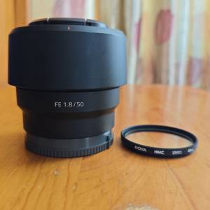 Sony FE 50mm f1.8 E-mount with ND filter