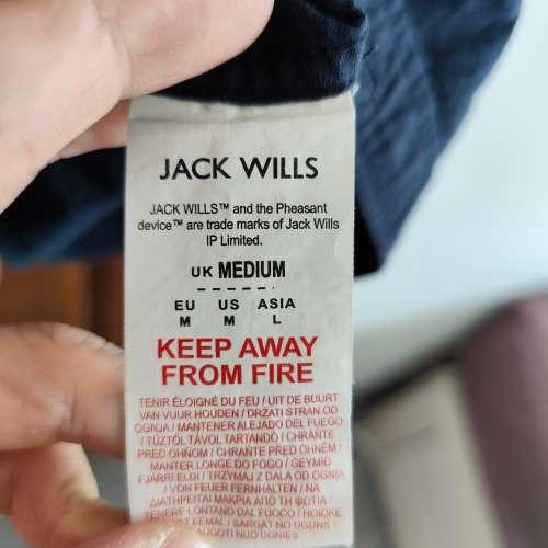 jack wills shirt not zara polo中碼修身款slim fit