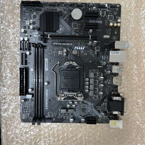 二手 MSI H310M PRO-VDH PLUS H310 DDR4 LGA1151 MATX MB