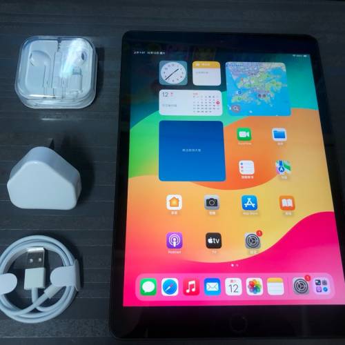 Black - Full set 98%new ipad 8 32gb wifi only one month warranty