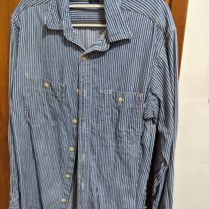 uniqlo Shirt大碼L 長袖襯衫布棉質 not zara g2000