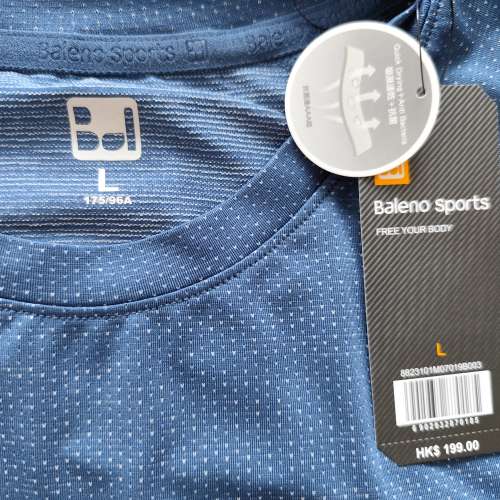 BALENO 清爽透氣運動tee Nike adidas puma dri fit