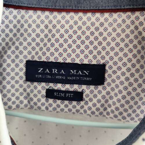 zara 白色波點襯衫Shirt not uniqlo g2000