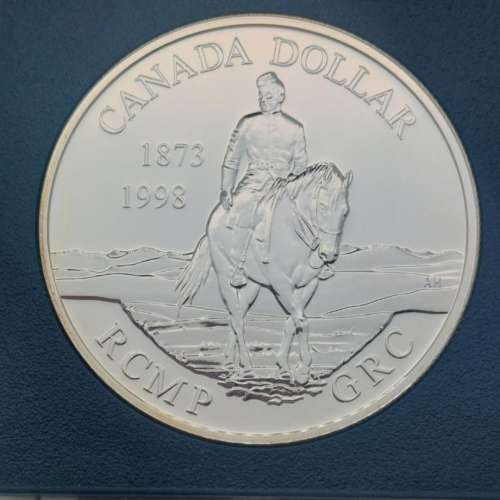 0.925 Silver/銀0.925/(1998)CANADA MOUNTED POLICE BRILLIANT UNCIRCULATED