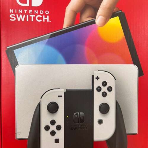 Nintendo Switch OLED 白色全新 全新有單 港版行貨 一年保養