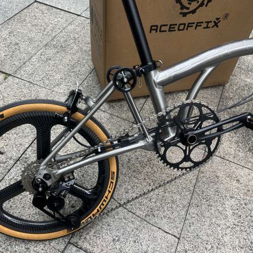 2024 ACEOFFIX 升級PRO版 5速/ 7速 16吋349 鋁合金國布 鋁布 折叠車 送叮叮前後蛙燈