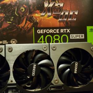 [8月尾單]99.99％NEW 行貨 Inno3D GeForce RTX 4080 Super X3 OC 16GB GDDR6X