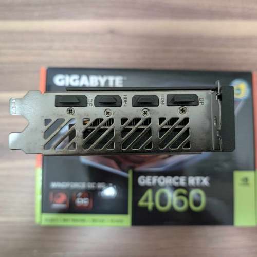 Gigabyte RTX 4060 Windforce 8Gb【有單，盒，保養】