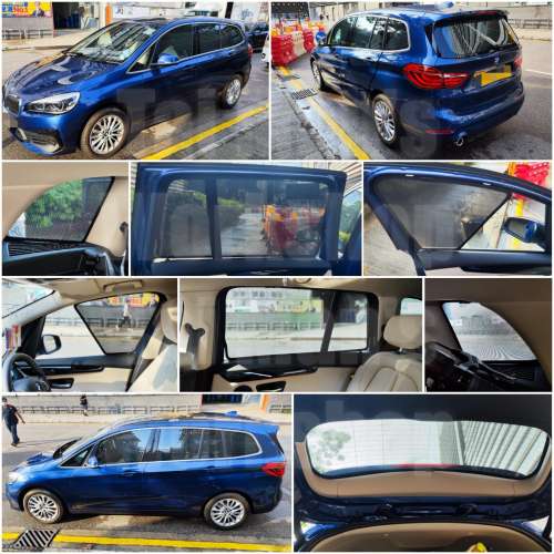 BMW F45 F46 218D 218I 220D 全車磁石濾光窗網太陽擋