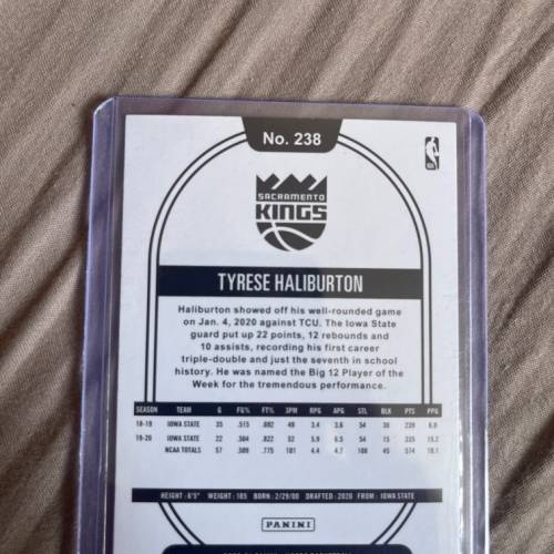 （NBA球星卡）Tyrese Haliburton RC