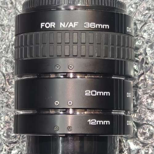kenko Extension Tube Set DG for Nikon F Macro mount AF 自動對焦微距環