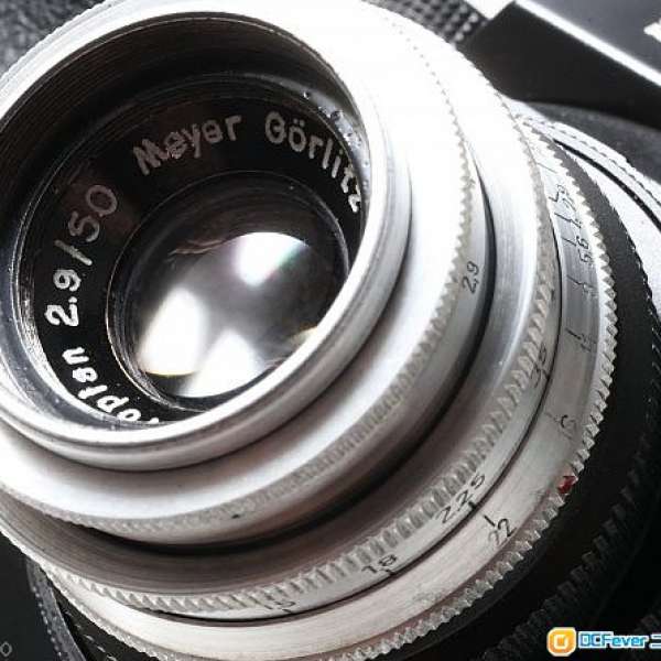 Meyer Gorlitz Trioplan 50/2.9 (改A7) 罕有戰前冇 Optik 版    最近對焦0.2M  泡泡...