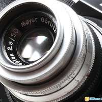 Meyer Gorlitz Trioplan 50/2.9 (改A7) 罕有戰前冇 Optik 版    最近對焦0.2M  泡泡...