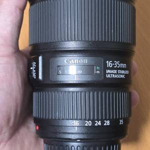 Canon EF 16-35mm f/4 L is 全套 有盒 Full set 九成新以上