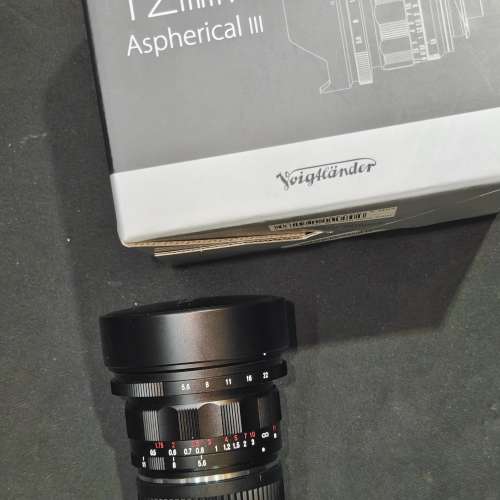 voigtlander 12/5.6 ASPH III VM For leica M