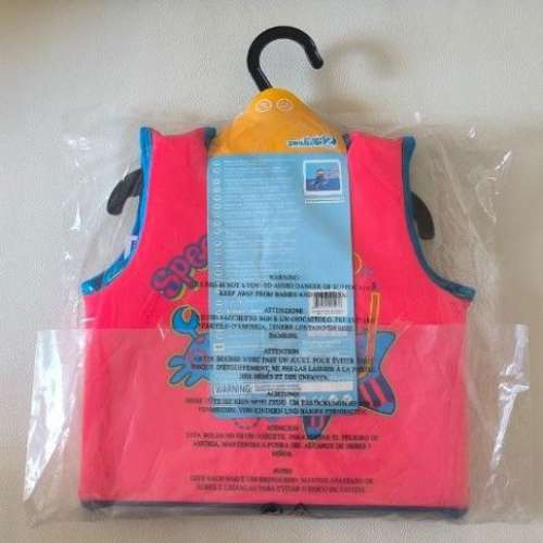 全新 speedo SWIM VEST Age 1-2 小童 救生衣