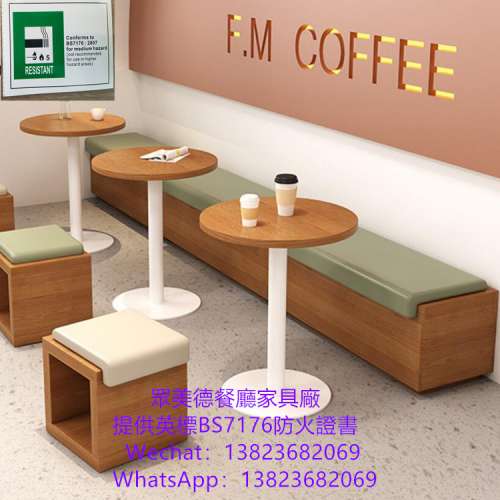 專業訂做餐廳桌椅梳化加工廠，阻燃皮革餐枱椅沙發咕臣訂造，茶餐冰室餐館餐桌椅訂製...