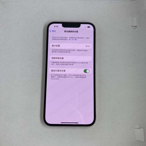 《特價清貨》$(2) 99%新 IPhone 13 256GB  港行 粉色