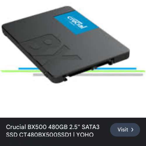 Ssd mx5001TB BX500 480gb