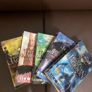 Percy Jackson & the Olympians 波西傑克森 英文版5本一套