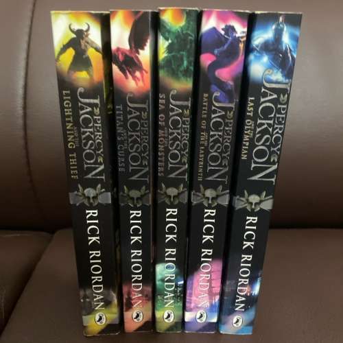 Percy Jackson & the Olympians 波西傑克森 英文版5本一套