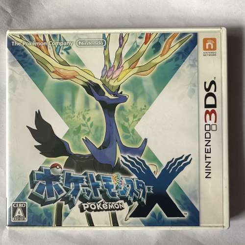 Nintendo 3DS Pokemon X JPN 日版 game