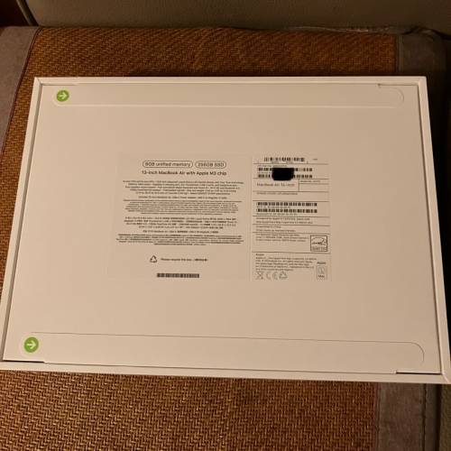 全新Apple MacBook Air 13 吋 (M3) 2024版 8gb ram 256gb SSD 午夜暗色